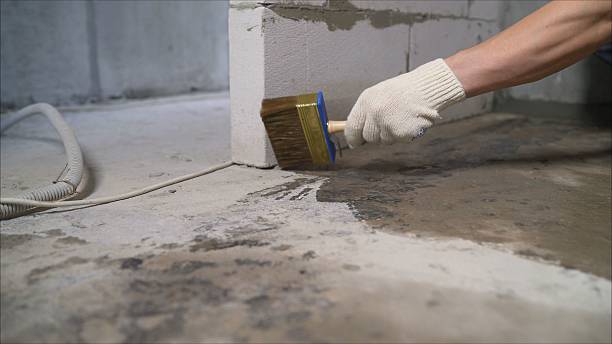 SJ Waterproofing Pros Basement Waterproofing coverage map for Farmland, IN and surrounding area